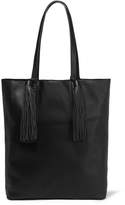 Thumbnail for your product : Loeffler Randall Cruise Tasseled Leather Tote - Black
