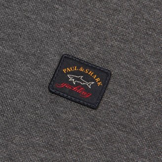 Paul & Shark Polo Shirt A17P1700SF 067 Long Sleeved Grey