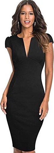 black official dresses