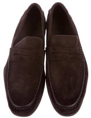 Harry's of London 2017 Basel Suede Driving Loafers