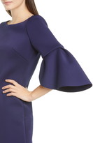 Thumbnail for your product : Badgley Mischka Tulip Sleeve Cocktail Dress