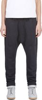Thumbnail for your product : Damir Doma Slate Blue Textured Harem Persis Lounge Pants