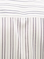 Thumbnail for your product : ODYSSEE Foster Cuban-collar Striped Poplin Shirt - Navy Multi