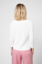 Thumbnail for your product : HUGO BOSS Zip-up cardigan in organic cotton