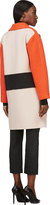 Thumbnail for your product : Cédric Charlier Orange & Taupe Bouclé Wool Coat