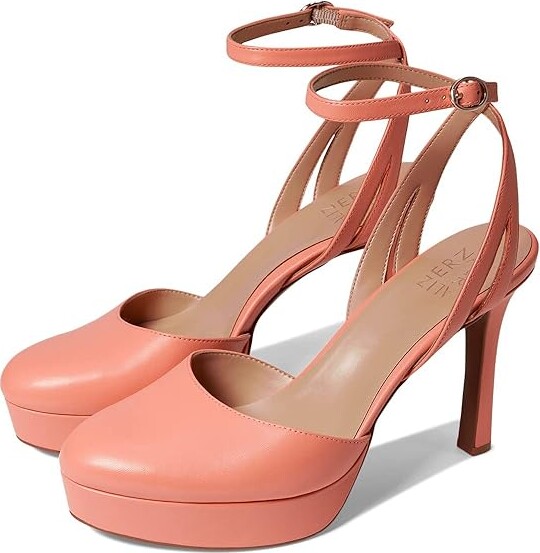 Naturalizer Clarice (Coral Peach Pink Leather) Women's Shoes - ShopStyle  Platforms