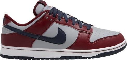 Adult Nike Nike Dunk Low Sneakers M10/W11.5 Regular Wolf Grey/Obsidian/Dark Team Red/White