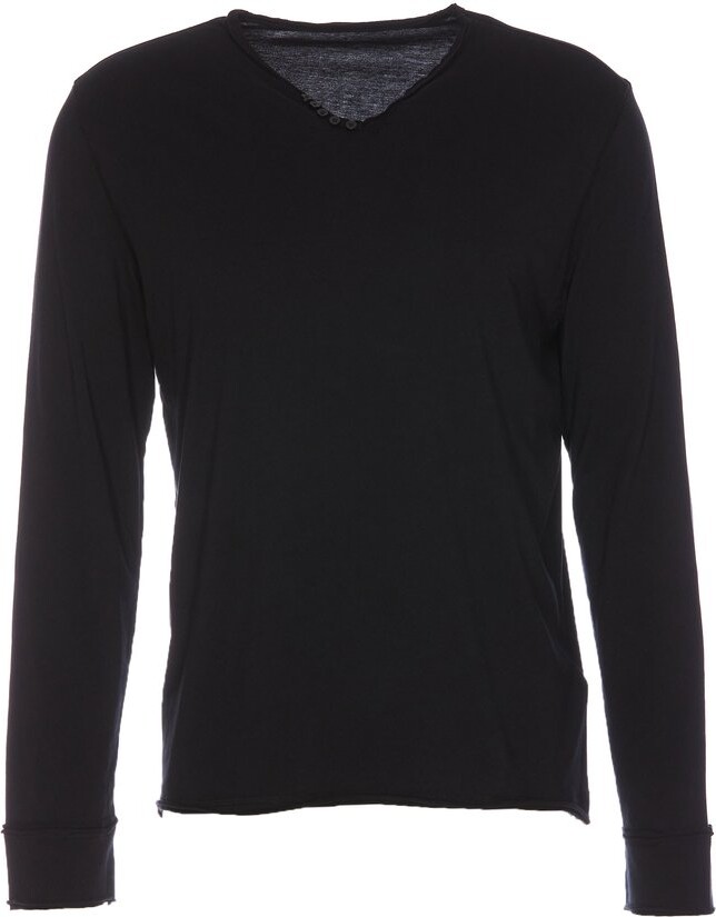 Zadig & Voltaire Monastir Henley Neck T-Shirt