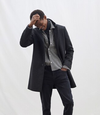 wool epsom overcoat