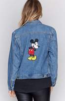 Thumbnail for your product : Beginning Boutique Vintage Bootiful Mickey Embroidered Denim Jacket