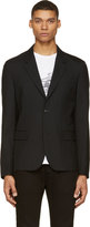 Thumbnail for your product : Marc by Marc Jacobs Black Tropical Wool Blazer