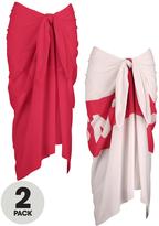 Thumbnail for your product : Resort England Sarongs (2 Pack)