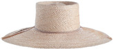Thumbnail for your product : Zimmermann Cross Weave Sisal Straw Hat