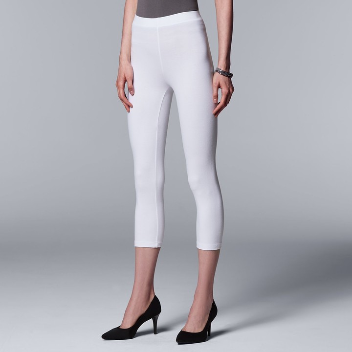 women's simply vera vera wang everyday luxury ultra stretch skinny pants