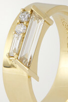 Thumbnail for your product : WWAKE Bricolage No.8 14-karat Gold Diamond Ring - 6 1/2