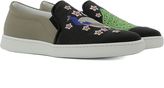 Thumbnail for your product : Joshua Sanders Multicolor Fabric Slip-on
