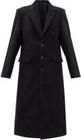 Thumbnail for your product : Wardrobe NYC Release 01 Single-breasted Wool-felt Overcoat - Black