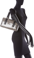 Thumbnail for your product : Gucci Guccissima Patent Coated Canvas Double Handle Small Shoulder Bag