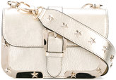 Red Valentino - metallic studded shoulder bag - women - Cuir - Taille Unique