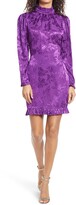 Thumbnail for your product : Adelyn Rae Zoe Floral Long Sleeve Minidress