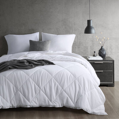 Sharper Image Cooling Touch Jersey Knit Ultra-Soft Down Alternative Comforter