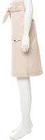 Thumbnail for your product : Malo Belted Knee-Length Skirt
