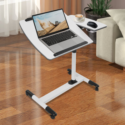 Height Adjustable Over Bed Bedside Desk