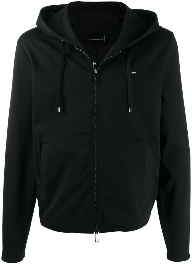 mens black armani sweatshirt