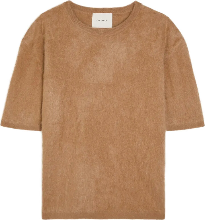 Lisa Yang Maren brushed T-shirt
