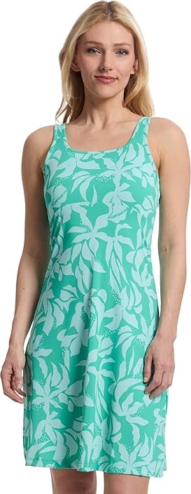 Columbia Freezertm III Dress Women's Dress Minuet Ikat Palms : MD, Elastane/Polyester