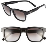 Thumbnail for your product : Ferragamo Men's 51Mm Square Sunglasses - Black