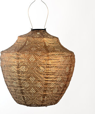 EsschertDesign Crown Topaze Lantern, Gold