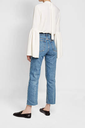 RE/DONE High-Rise Stovepipe Jeans