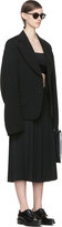 Thumbnail for your product : Comme des Garcons Black Wool Double-Sleeve Oversized Blazer