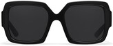 Thumbnail for your product : Prada Eyewear Crystal-Embellished Tinted Sunglasses