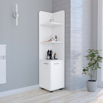 Latitude Run Freestanding Cabinet Kairatu One Drawer