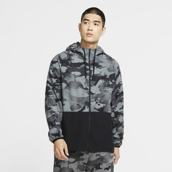 Nike Pro Flex Vent Men's Full-Zip Camo Jacket - ShopStyle