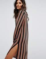 Thumbnail for your product : Pieces Libby Long Sleeved Striped Shirt Dress