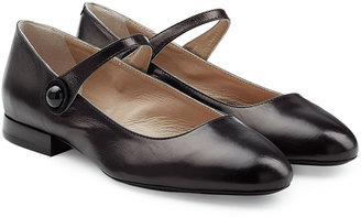 Marc Jacobs Leather Mary-Jane Flats