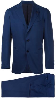 Lardini two piece suit - men - Silk/Cotton/Cupro/Wool - 54
