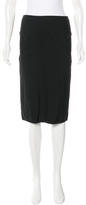 Thumbnail for your product : Herve Leger Lace-Paneled Knit Skirt