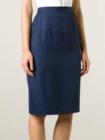 Thumbnail for your product : Guy Laroche Pre Owned high waist pencil skirt