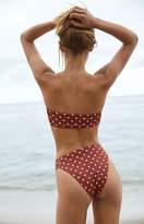 Thumbnail for your product : La Hearts By PacSun Polka Dot Bandeau Bikini Top