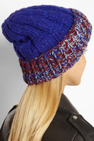 Thumbnail for your product : Missoni Chunky-knit wool-blend beanie