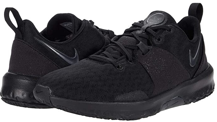 nike black mesh trainers womens