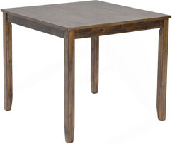 Ebern Designs Wooden Dining Square Table, Kitchen Table For Small Space, 4 Person Dining Table, Walnutonly THE TABLE