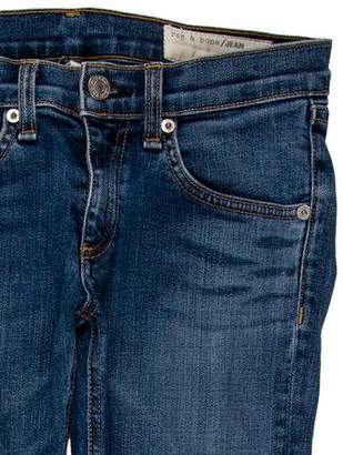 Rag & Bone Distressed Low-Rise Jeans
