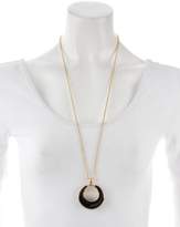 Thumbnail for your product : Syna 18K Onyx Luna Pendant Necklace