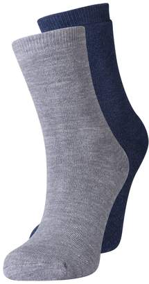 Name It NITWAKSI TERRY 2 PACK Socks dress blues solid/grey melange