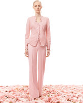 Thumbnail for your product : Albert Nipon Pant Suit with Scalloped Placket on Jacket